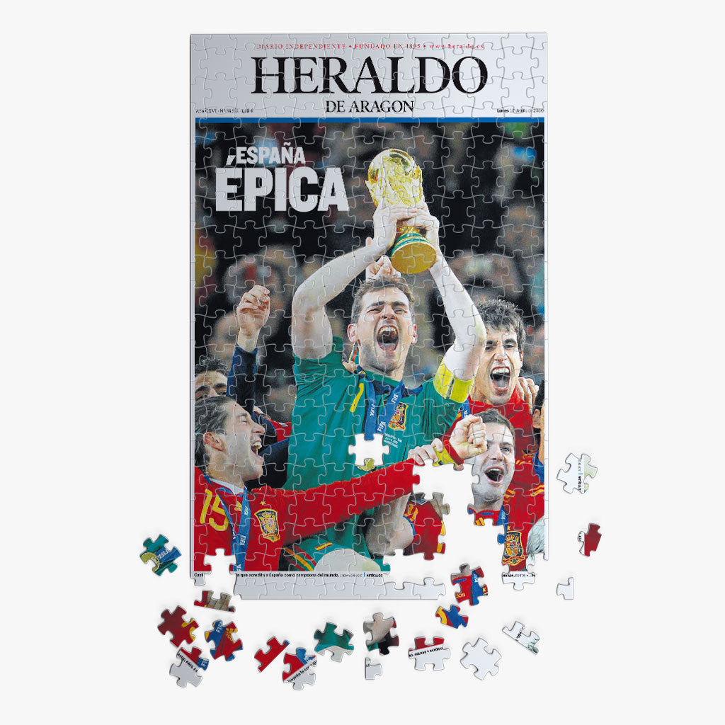 Portada puzzle de cartón sin caja