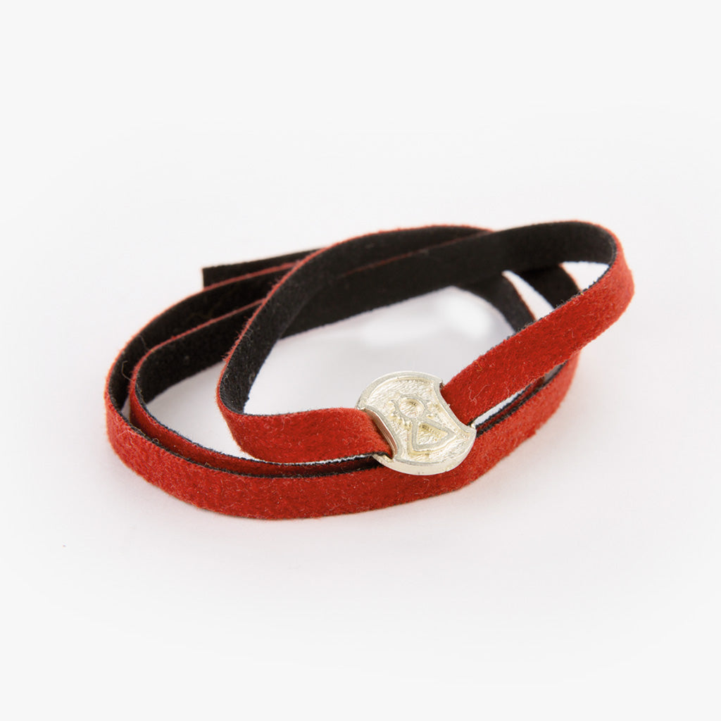 Pulsera Virgen del Pilar cinta doble vuelta